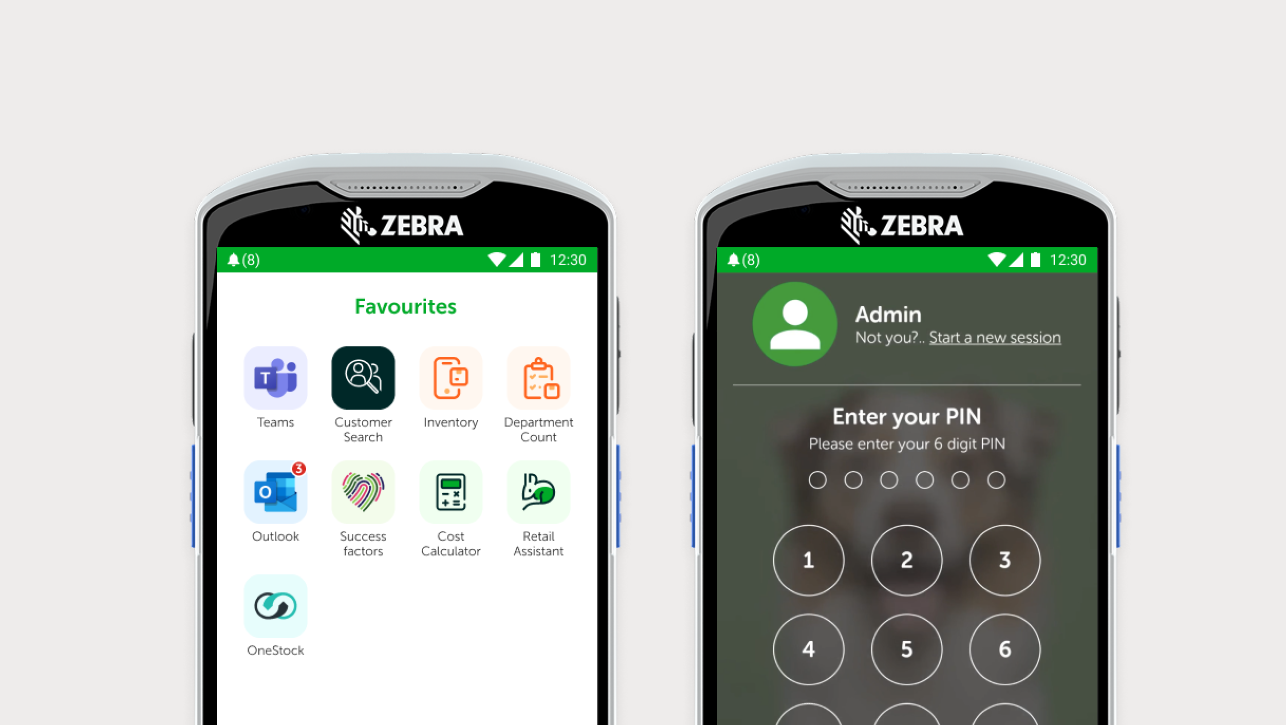 ACE design system components showing consistent UI patterns