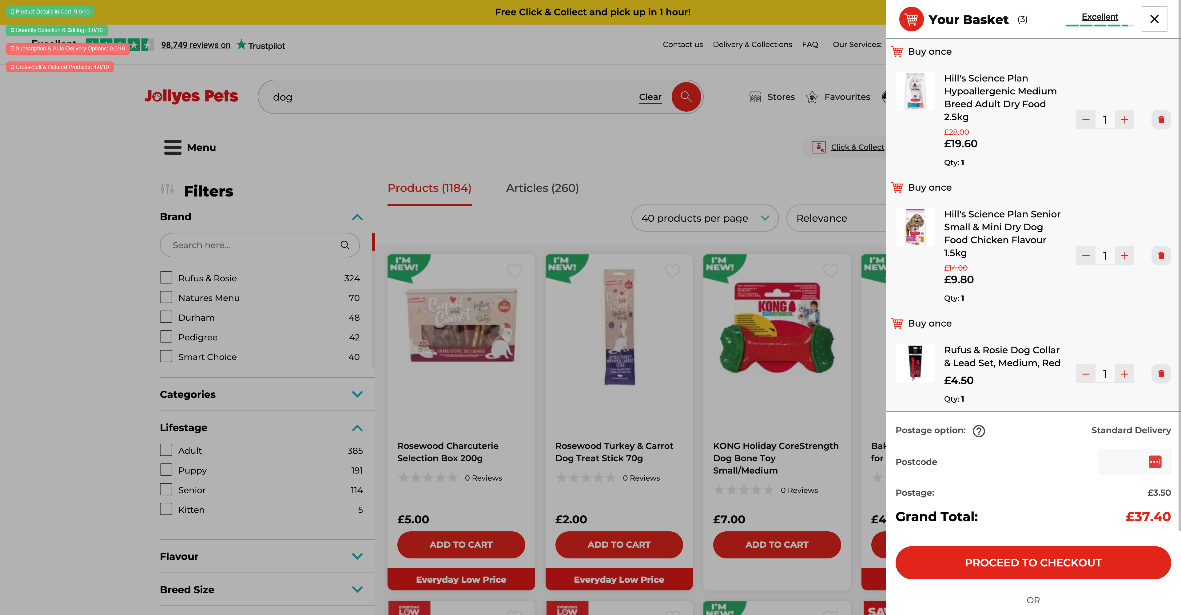 Jollyes Pets Desktop